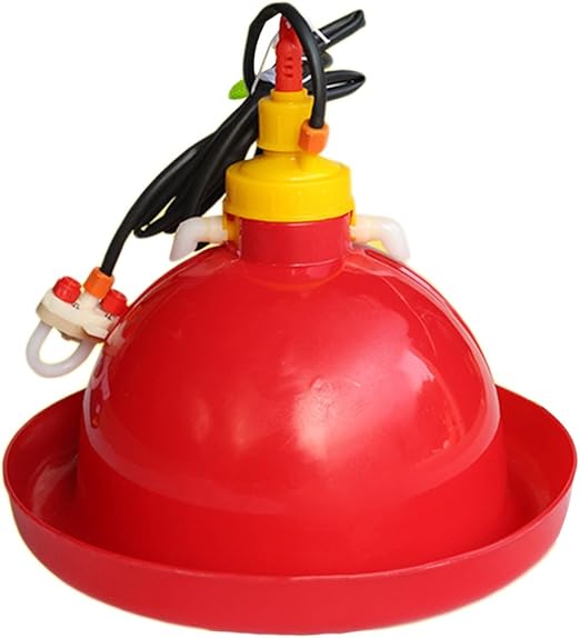 Yardwe Chicken Water Feeder Poultry Nipple Drinker Feeders Poultry