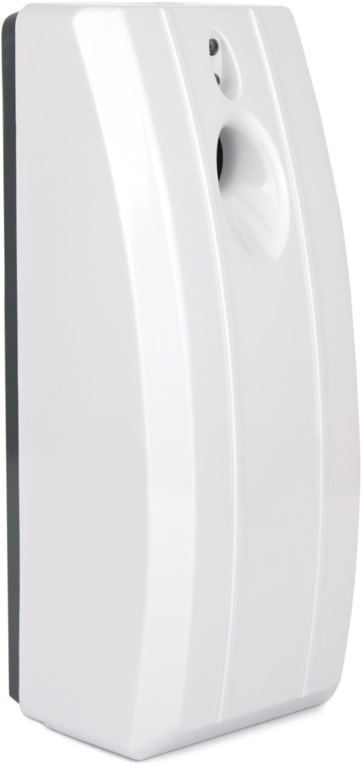 AIRSENZ Automatic Air Freshener - Day/Night Sensor - Commercial Bathroom Toilet - White