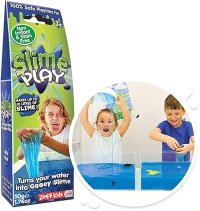 ZIMPLI Slime Play Blue DIY Slime Kit Multi Use Biodegradable Skin Safe