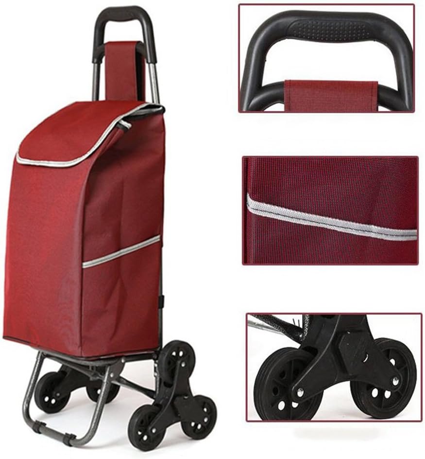 MS Trolley Senior People Supermarket Shopping Cart Trolley Climb Stairs