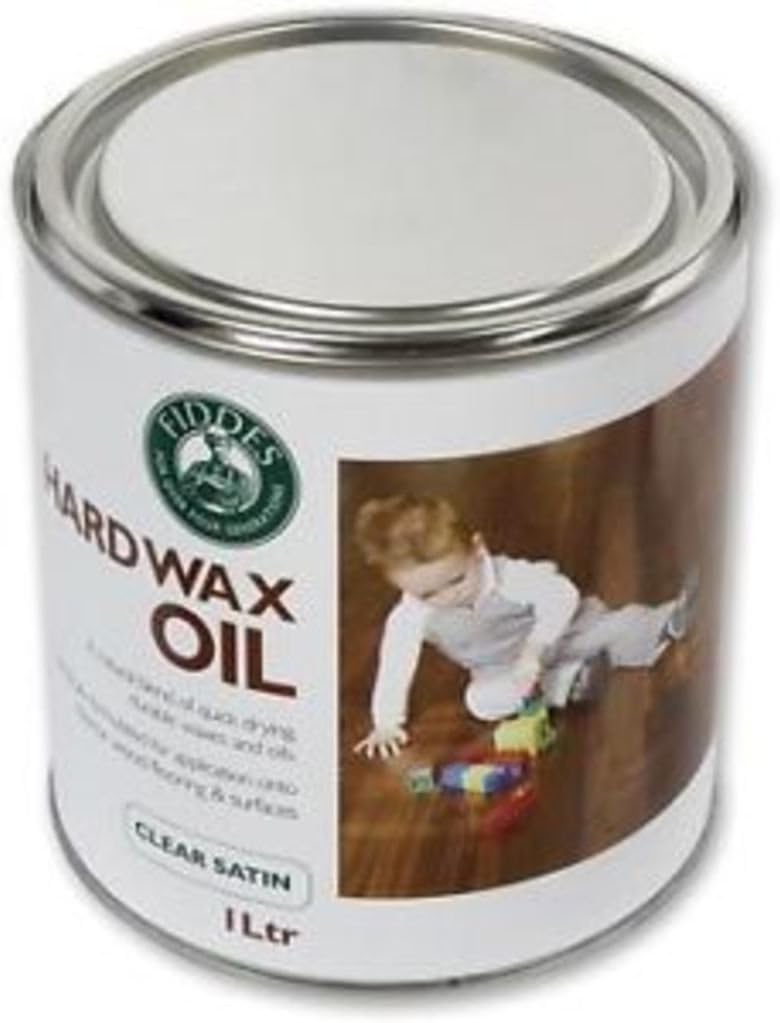 Fiddes Hard Wax Oil Satin Onyx 1 Litre