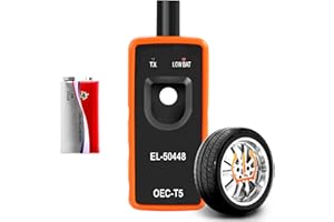 GENERIC TPMS Relearn Tool with Battery, TPMS Reset Tool for GM, EL-50448 Tire Sensor Reset Tool, OEC-T5 Auto Tire Monitoring System Activation Reset Tool,TPMS Programming Tool for GM Series Vehicles 2006-2024
