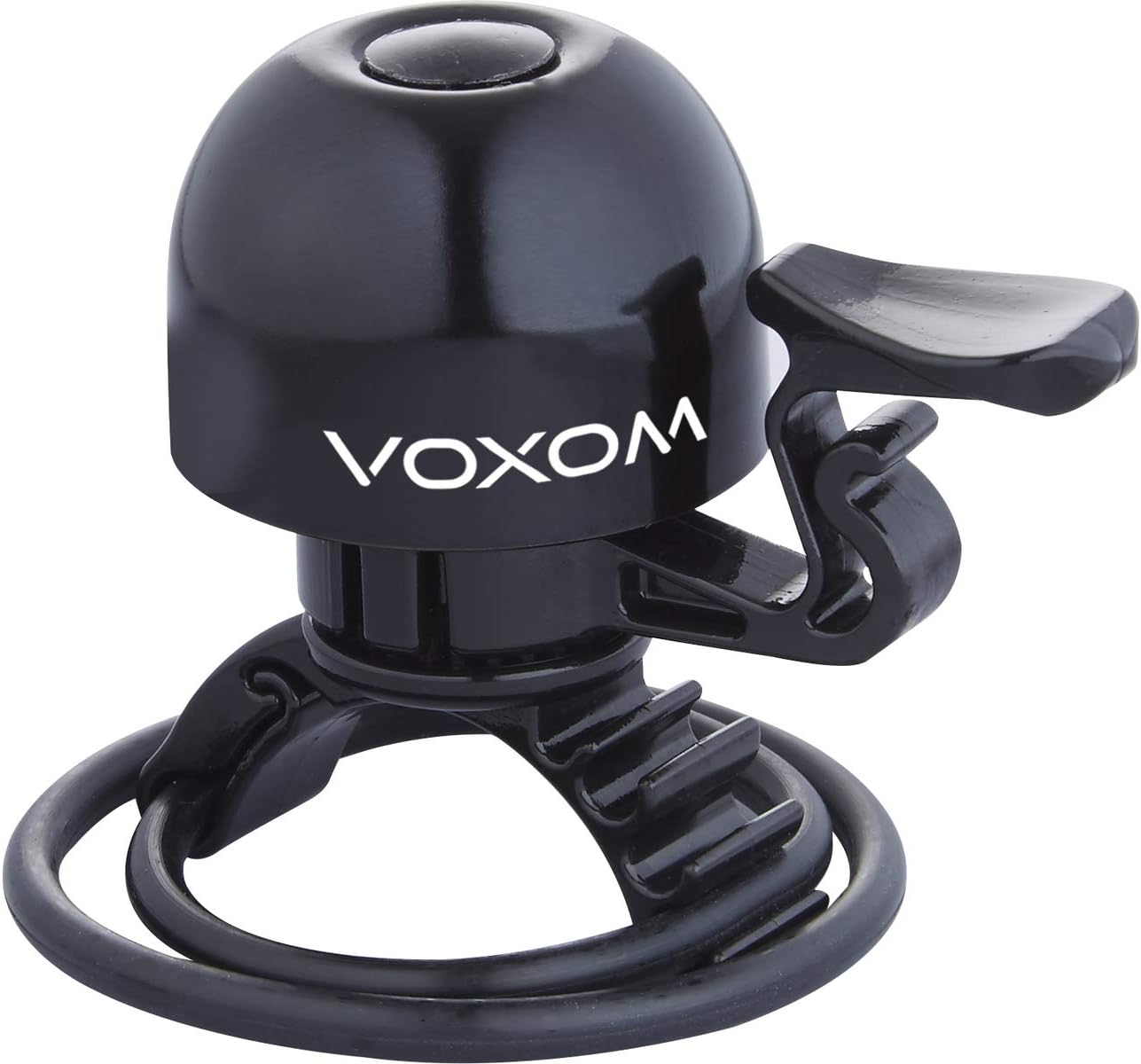 Voxom Handlebar Bell KL15 22/31, 8 Mm, O-Ring Mounting, Brass, Black, 718000221 Ring & Horns, Gold, 90
