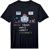 Computer Science Python Programmer Gift Eat Code Sleep Performance T-Shirt
