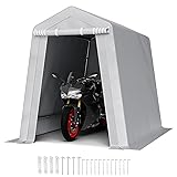 VEVOR 6x8x7 FT Portable Outdoor Storage