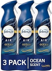 Febreze Air Freshener Spray, Air Fresheners For Bathroom, Ocean Scent, Air Refresher Spray, Bathroom Spray, Odor Fighter for 