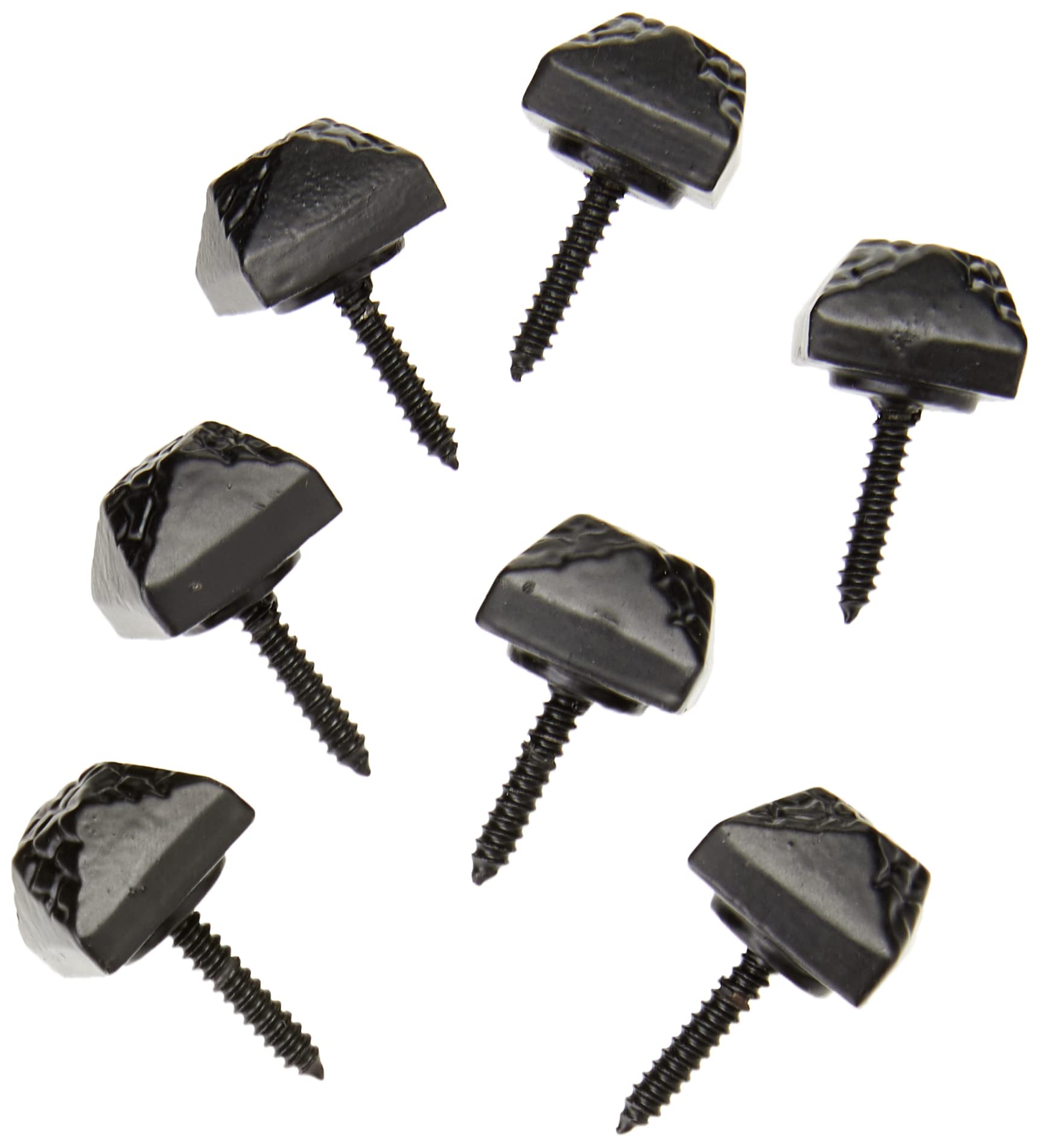 Merriway BH05528 (30 Pcs) Decorative Door Stud Black Antique 19mm - Pack of 30 Pieces