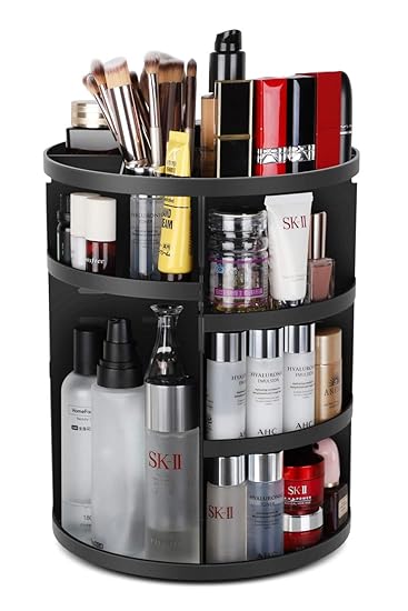 Amazon Com Syntus 360 Rotating Makeup Organizer Diy Adjustable