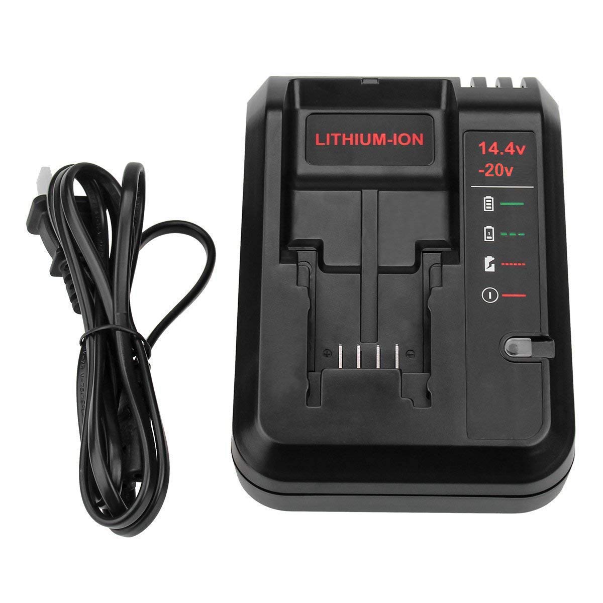 Munikind Fast Charger for Black and Decker 20v Lithium Battery Porter