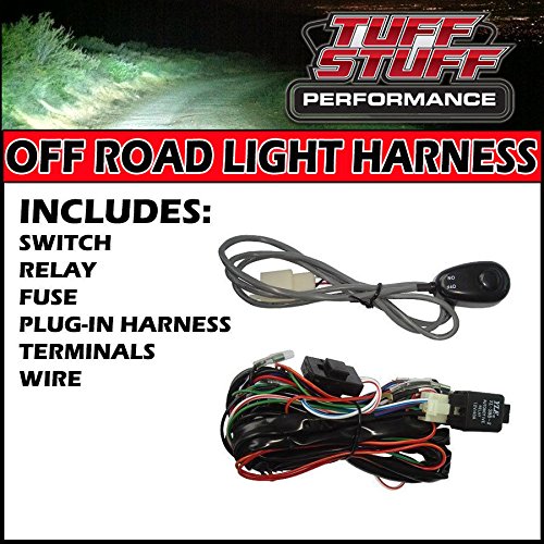 Led, Hid &amp; Halogen Light Wiring Kit w/ Switch, Relay, Fuse &amp; Connector- 2 Lights