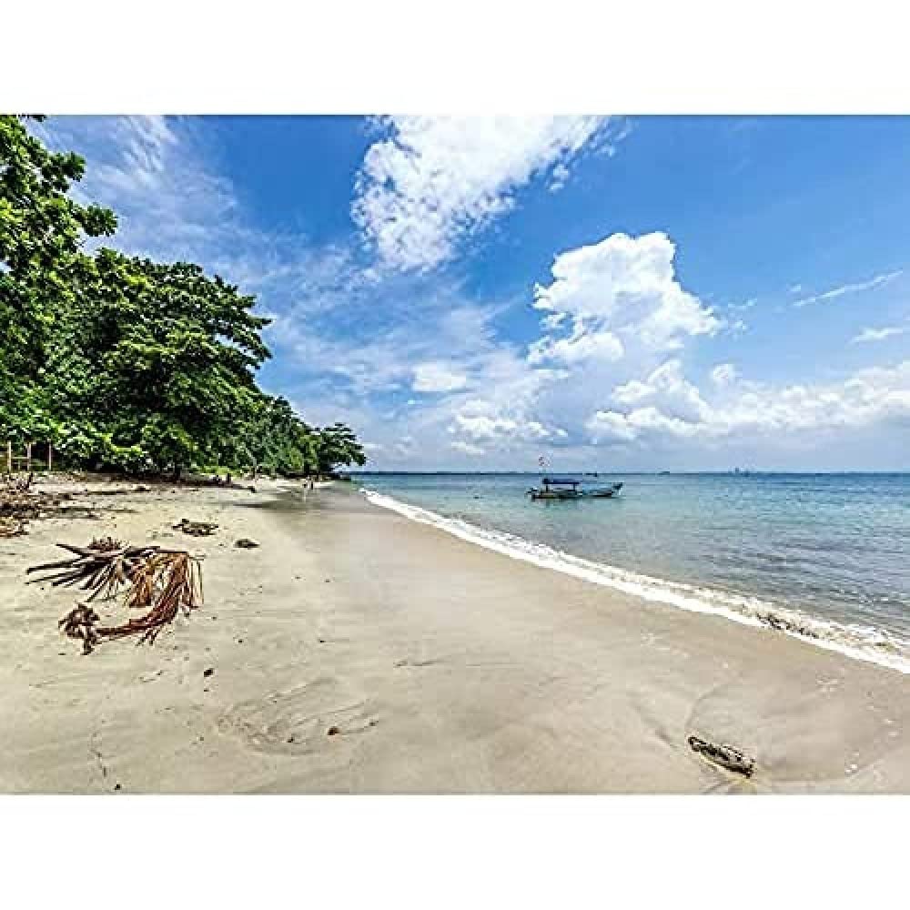 Crisco 1492 Karang Bolong Beach Tropical Indonesia Photo Art Print Canvas Premium Wall Decor Poster Mural