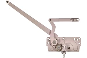 AMESBURYTRUTH EntryGard 4-7/16" Window Crank Handle 20810 | No. 15 Series Dual-Arm Casement | Window Crank Replacement | E-Gard, Left Hand