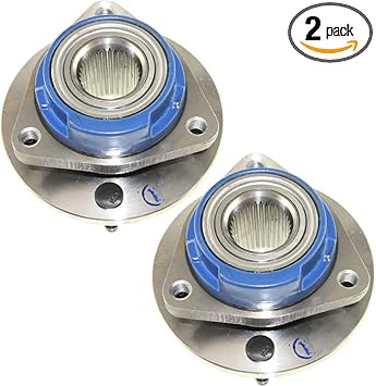 Amazon Com Front Wheel Hub And Bearing Compatible With 2000 2008 Chevrolet Impala With Wheel Studs Set Of 2 Driver And Passenger Side Automotive