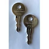 2-Keys For Better Built Tool Box Key Code Series J201 thru J220 SafeCo Brands (J201)
