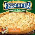 Freschetta Naturally Rising Crust Four Cheese Pizza, 26.11 Ounce -- 14 per case.