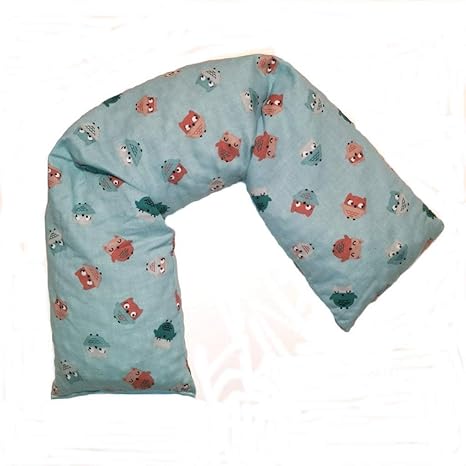 Cojín del benssere con semillas de lino y flores de lavanda para ...