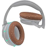 SOULWIT Silicone Ear Pads Cover Protector for Bose QuietComfort QC15 QC25 QC2 QC35 QC45/Ae2 Ae2i Ae2w/SoundTrue & SoundLink AE Headphones Cushions, Sweatproof, Easily Washable - Coffee
