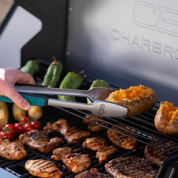 CHAR-BROIL 463286125 PERFORMANCE SERIES FLAVORMAX 6-BURNER GAS GRILL – STAINLESS