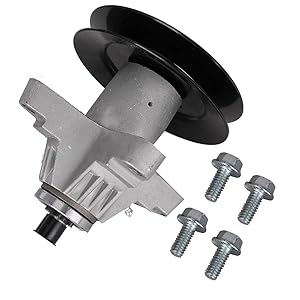 KanSmart Spindle Assembly 285-867 w/Screws Fit for MTD Cub Cadet Troy-Bilt Massey Ferguson 618-04126 618-04126A 918-04126 918-04126A 918-04125C 918-04126B - 50" Decks Lawn Tractor