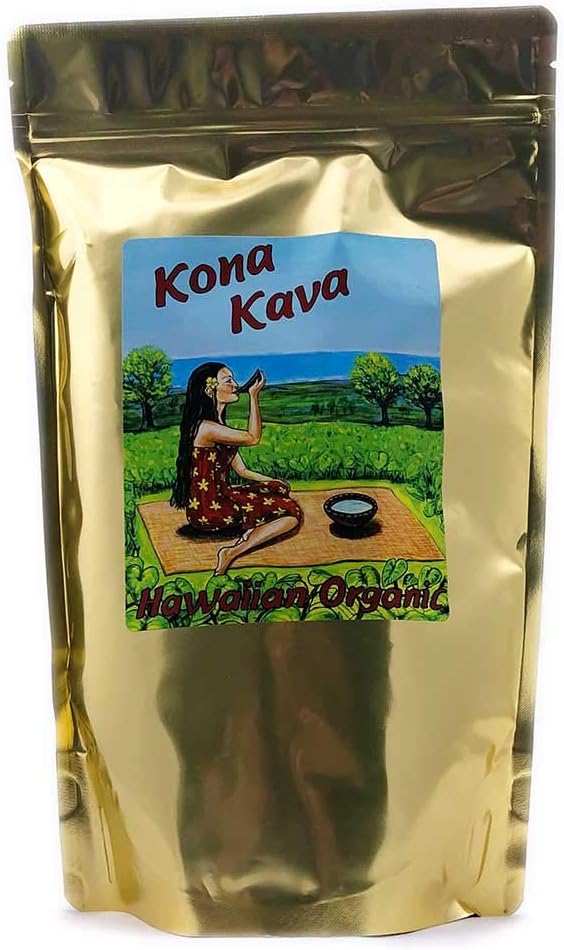 Kona Kava Farms Premium Noble Kava Kava Root Powder Powdered Kava Root Supplement