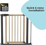 Safety 1st Simply Close 7cm Wood & Metal Gate Extension view 3