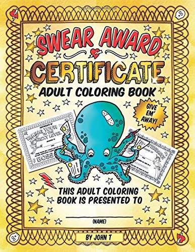 Swear Word Coloring Book Have Some Pun Hilarious Sweary