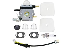 SOOGE C1U-K54A Carburetor Kit for Mantis Tiller 7210 7222 7222E 7222M 7225 7230 7920 2-Cycle Cultivator Echo TC-210 HC-1500