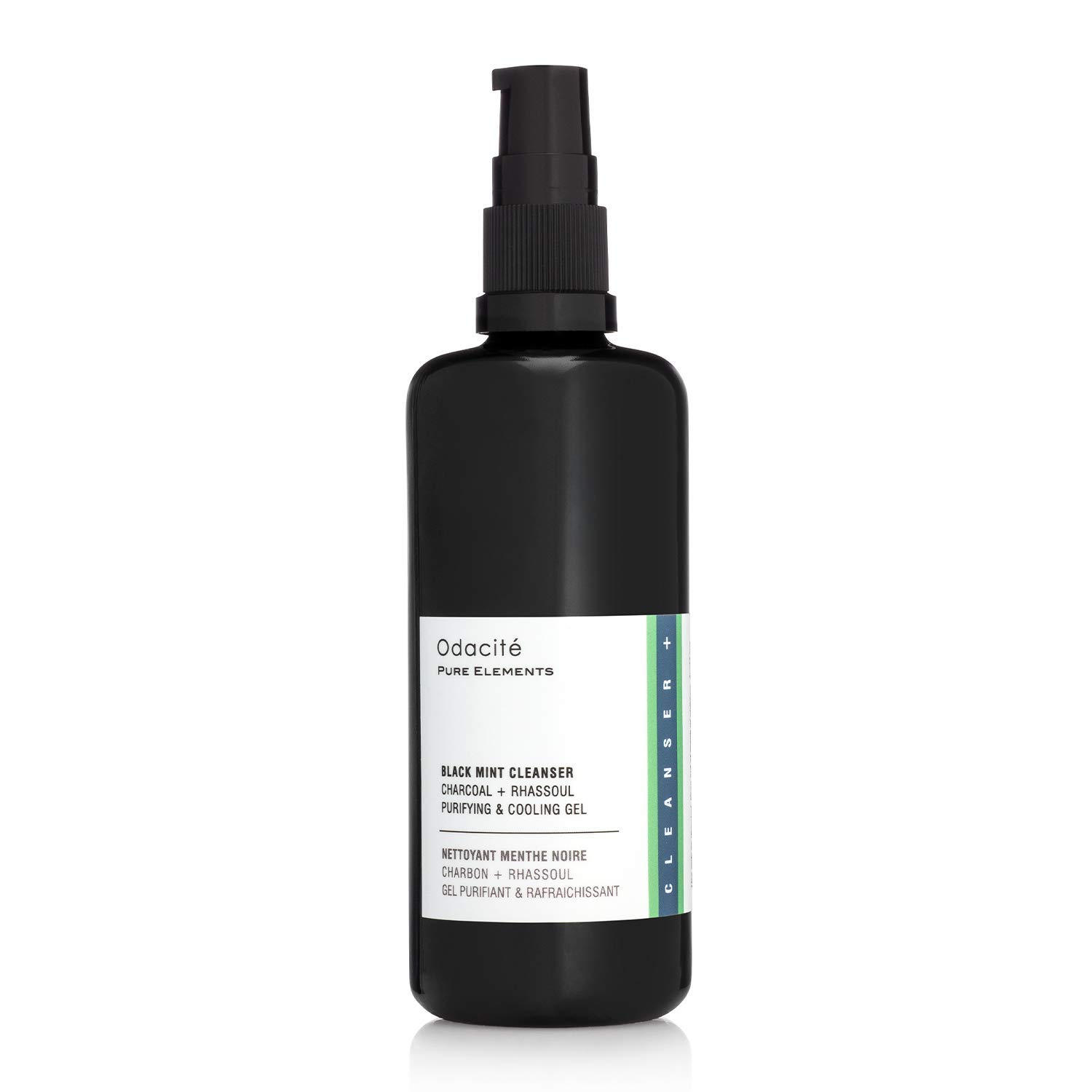 white mint facial cleansing foam