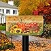 Briarwood Lane Pumpkin and Apples Autumn Magnetic Mailbox Cover Sunflowers Fall Standard