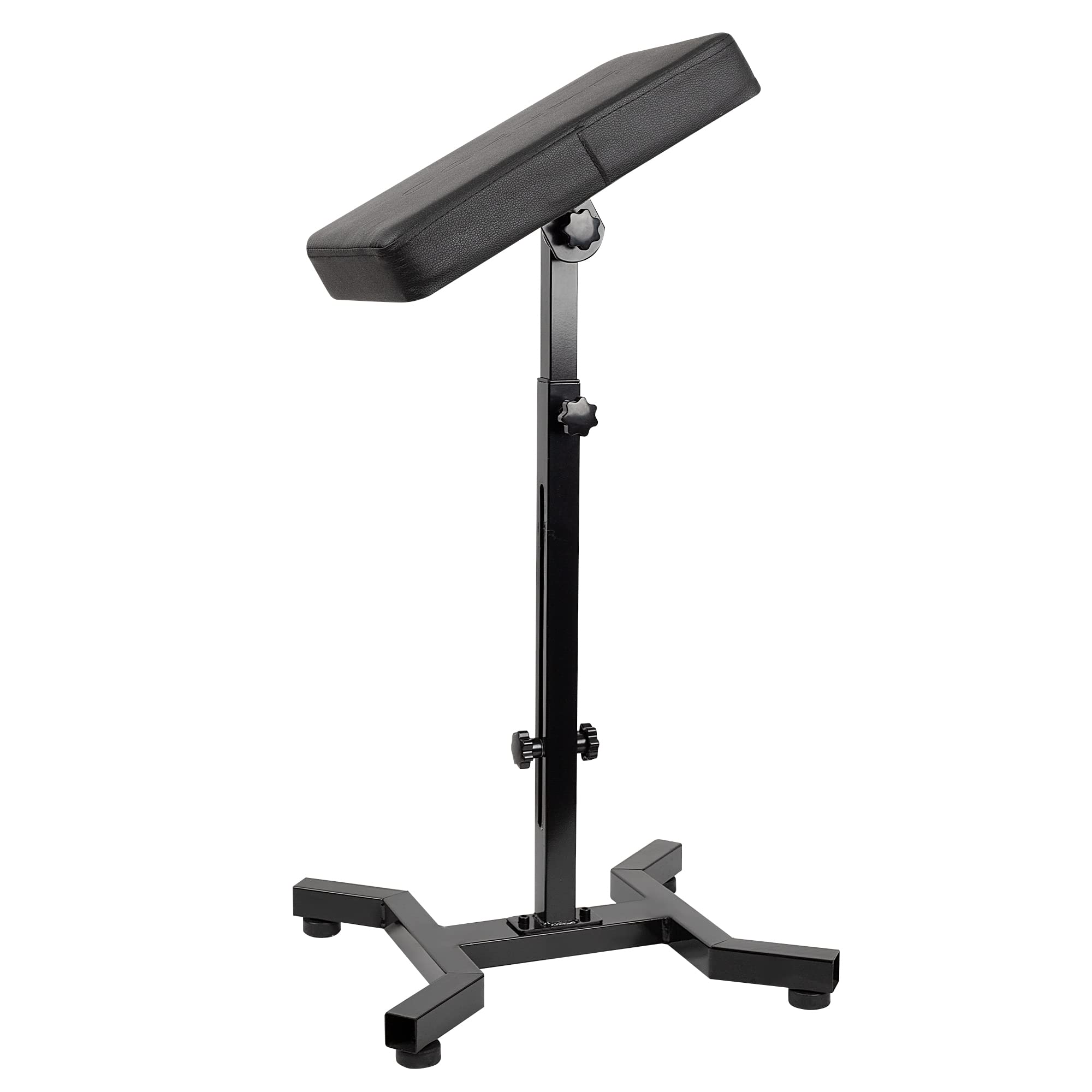 Photo 1 of HUOXOU Tattoo Arm Rest, Tattoo Arm Rest Stand, Arm Rest Tattoo, Tattoo Armrest, Four-corner base Stability Strongly, Adjustable Height, Thicken Soft Sponge Pad, Foldable Arm Rest Tattoo for Artist