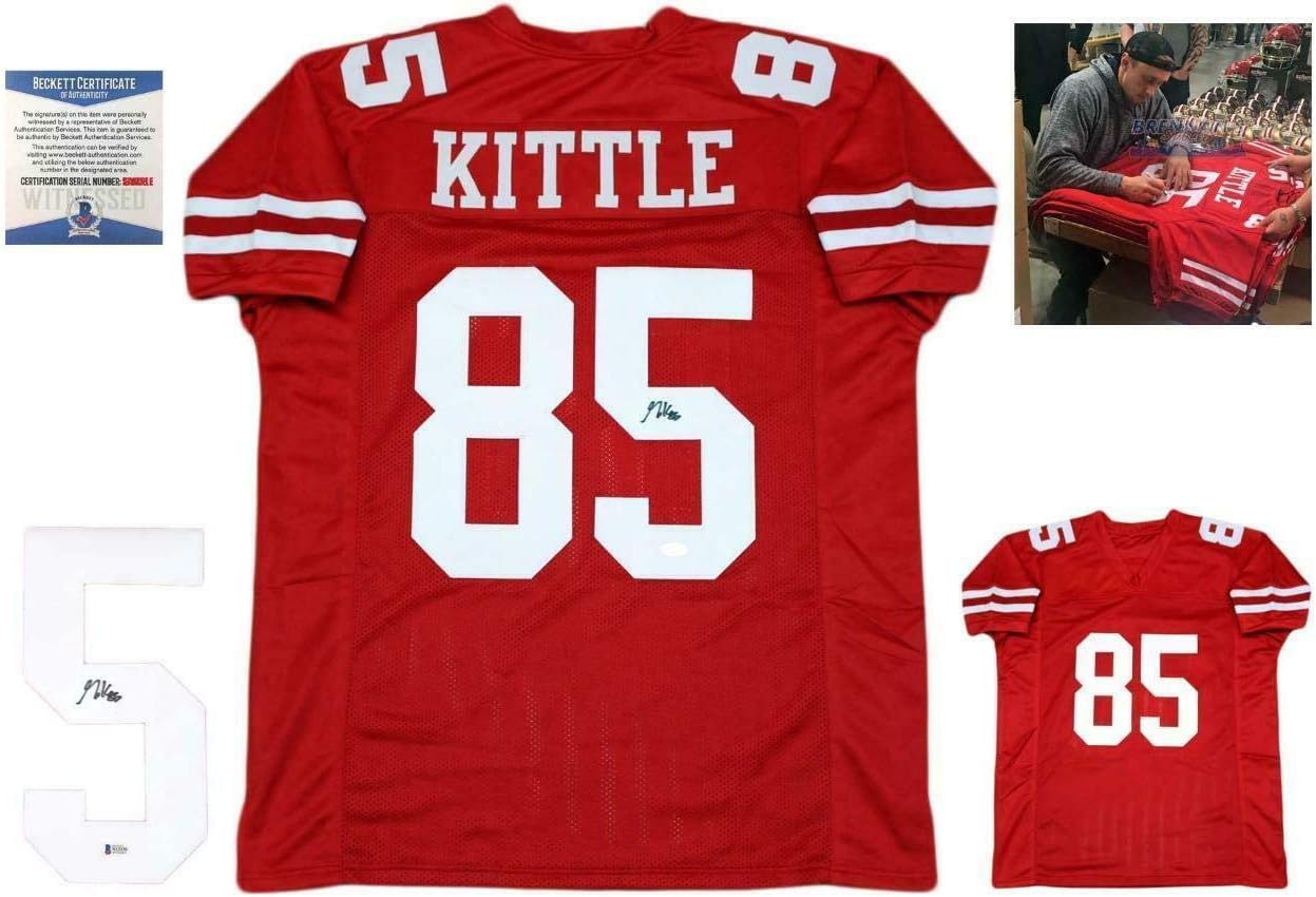 signed kittle jersey