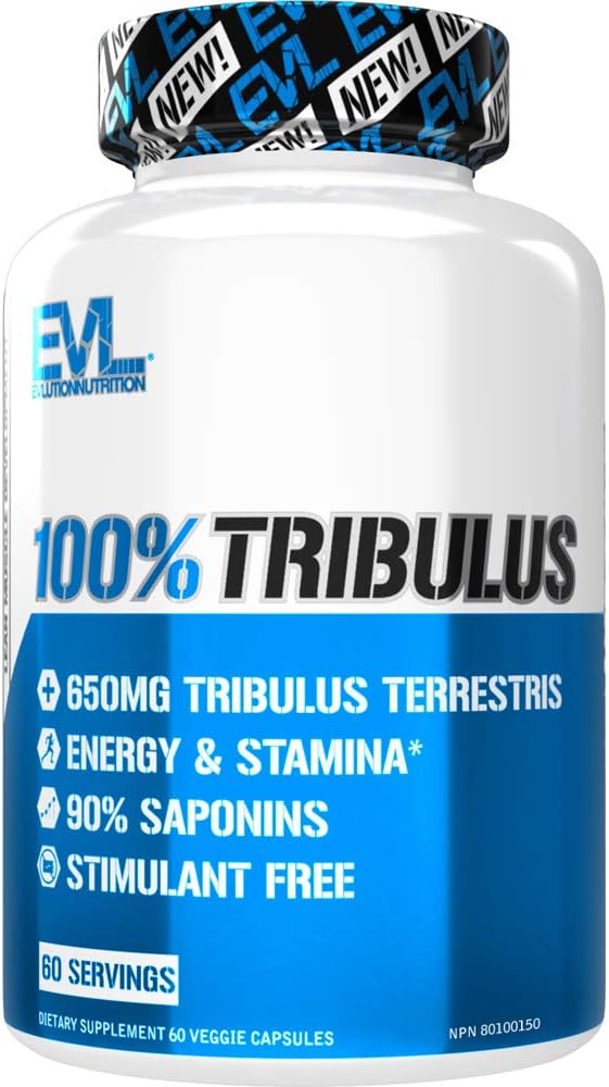 Evlution Nutrition 100% Pure Tribulus Terrestris Extract, Maximum Potency 90% Steroidal Saponins