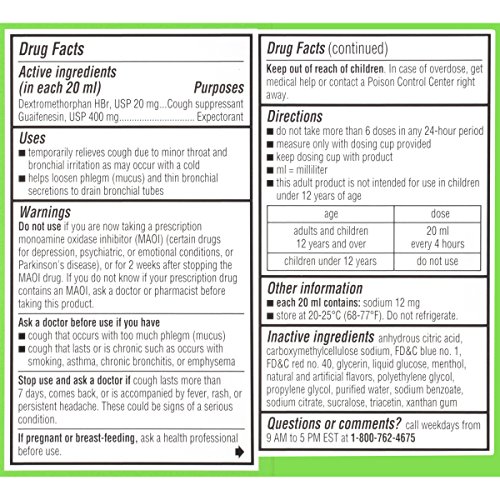 Robitussin Maximum Strength DM Liquid - Image 4