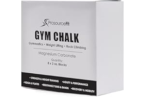 ProSource Professional Grade Gym Chalk for Cross Fitness, Weightlifting, Gymnastics and Rock Climbing; Magnesium Carbonate; 4