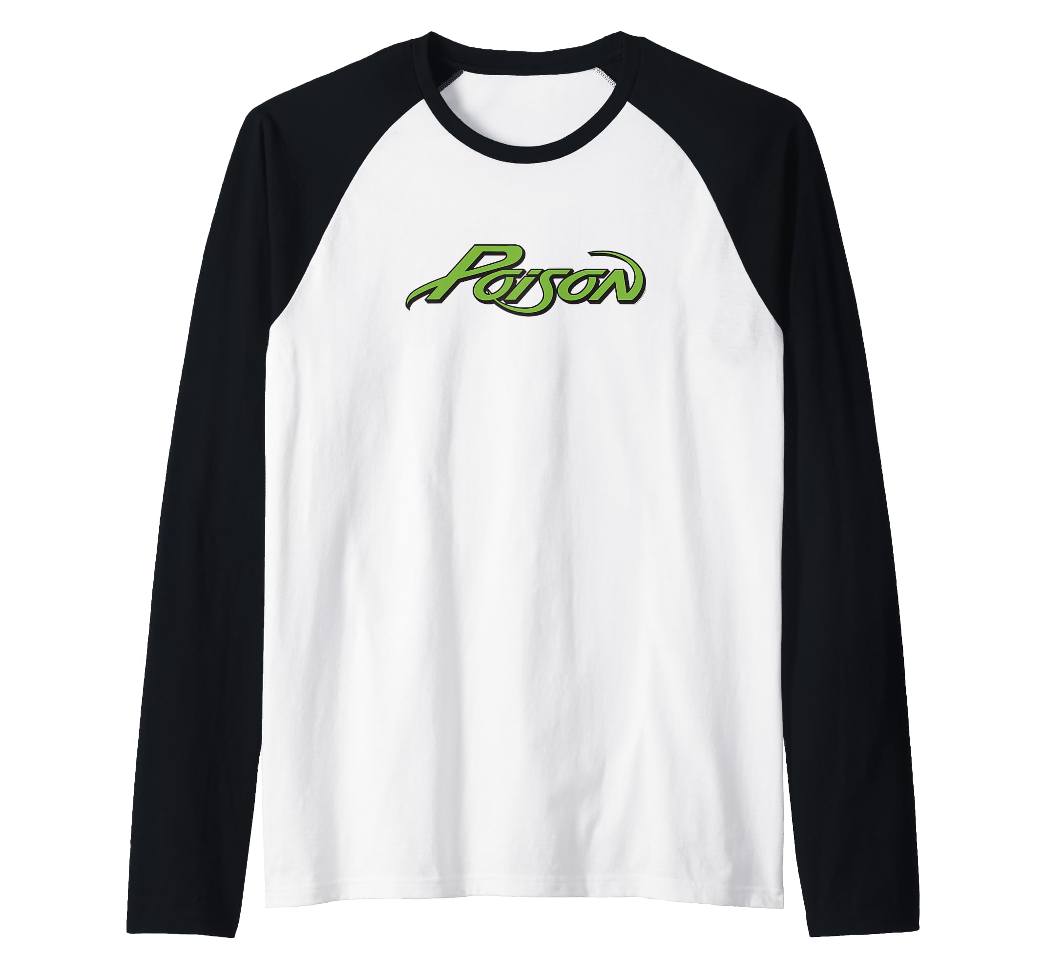 Poison - Classic Logo Raglan Baseball Tee