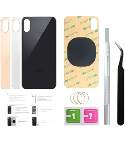 Iphone xsmax ごみ Amazon.com: Perzework OEM Rear Back Glass Replacement for iPhone