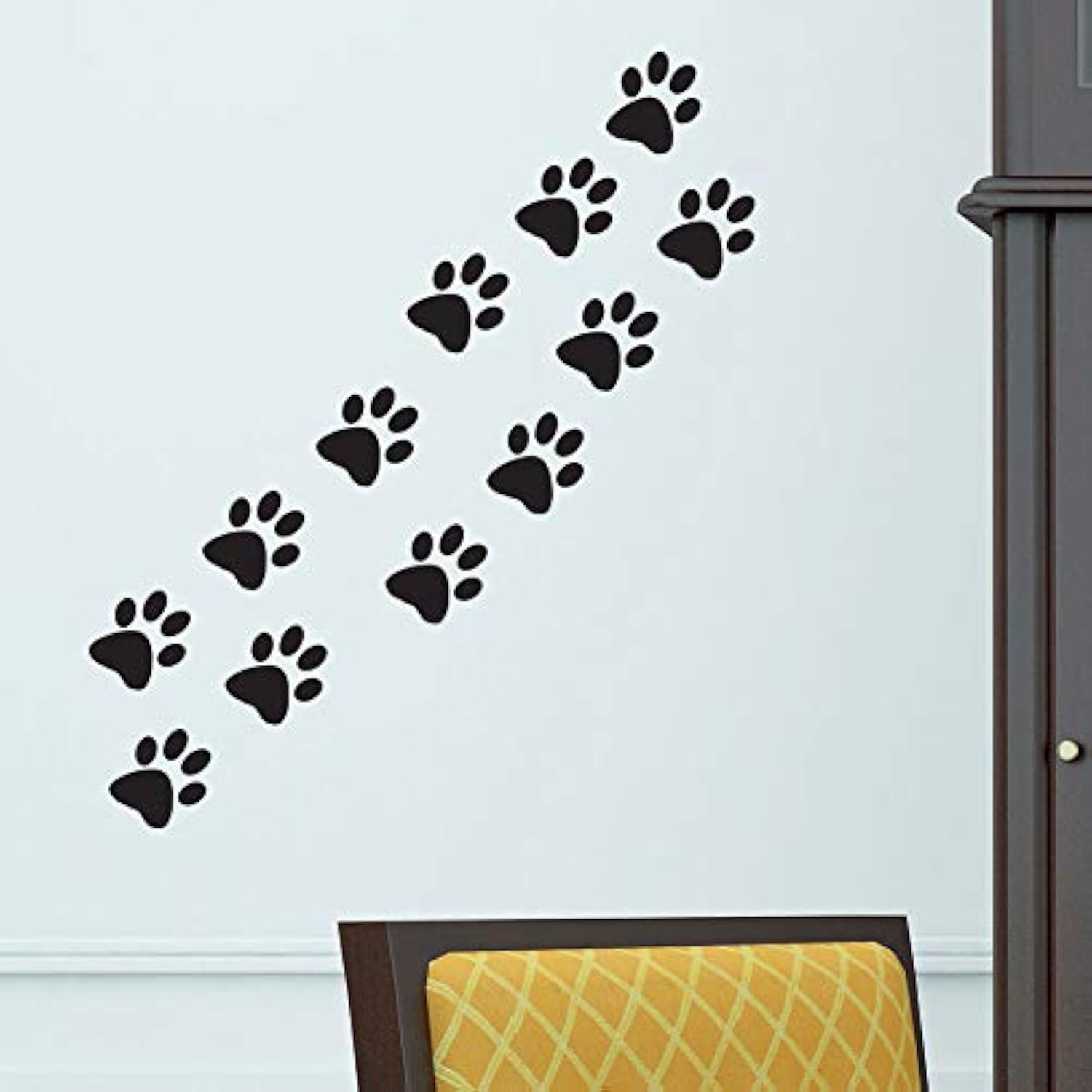 Cat Paws Dog Home Vinyl Wall Sticker Decor Decal Mural Kitchen Pet car Window Graphics Room Decoration Wallpaper