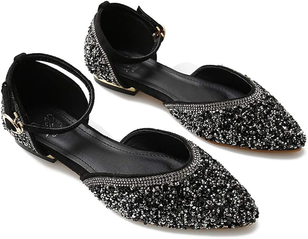 black sparkly dress shoes