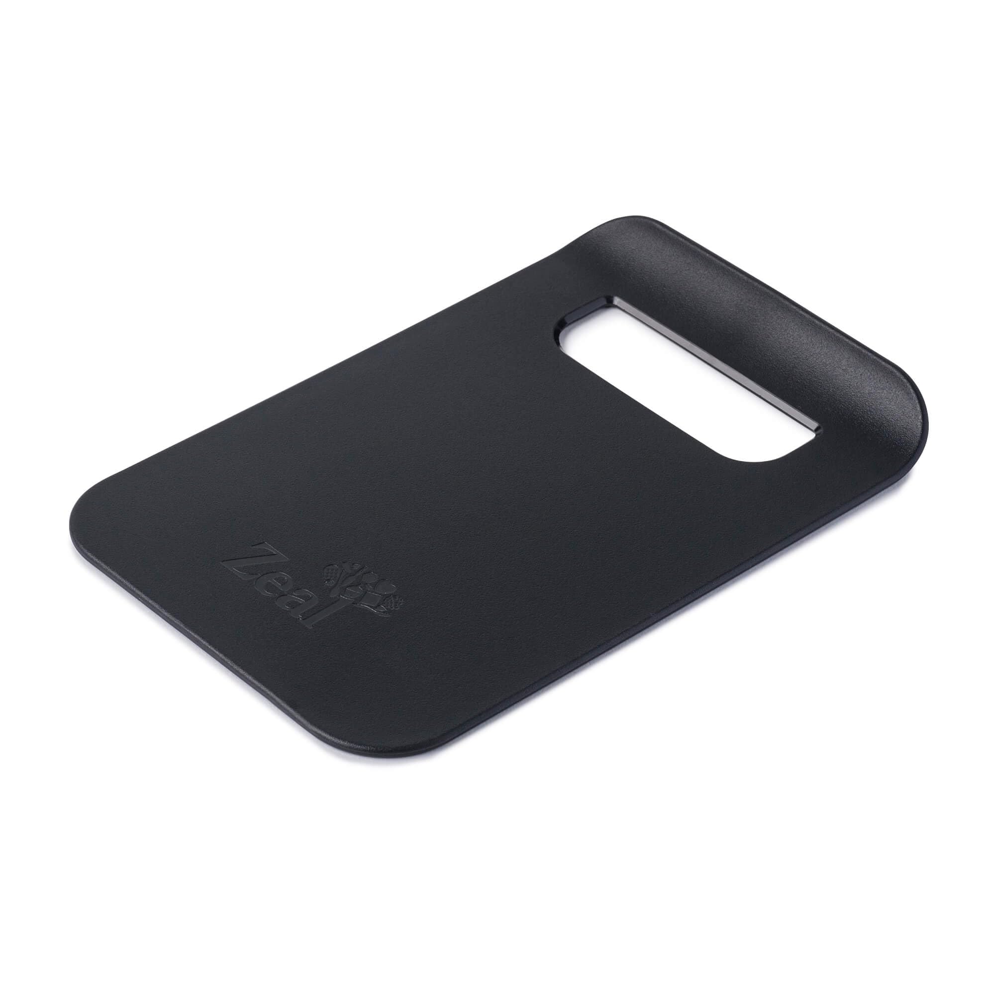 Zeal “Straight To Pan” Slim Kitchen Chopping Board, Plastic, Black, 21.5 x 14.5 x 2 cm