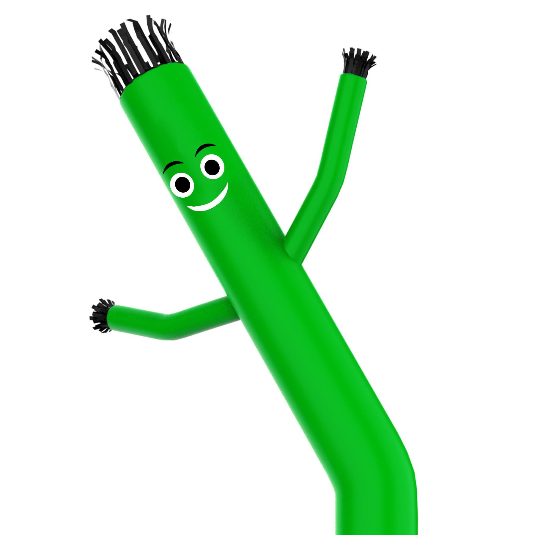 Photo 1 of Inflatable Tube Man without Blower, 10 Feet Tall Sky Wacky Waving Inflatable Tube Guy 18 Inch for Commercial Activities, Green