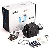 Techo Touchless Toilet Flush Kit, Adjustable Sensor, 1256315 Adapt k1954, Automatic Toilet Flusher - Easy to Install