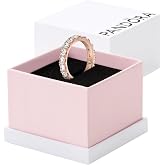PANDORA Sparkling Row Eternity Ring - Ring for Women - Layering or Stackable Ring - Gift for Her Shine with Cubic Zirconia - With Gift Box