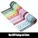 Washi Tape Set ( Exclusive set of 16 ) - New 2017 Designs - Decorative Washi Paper Tape With Colorful Designs and Patterns - Perfect For Planners, Decorating, Scrapbooking and More
