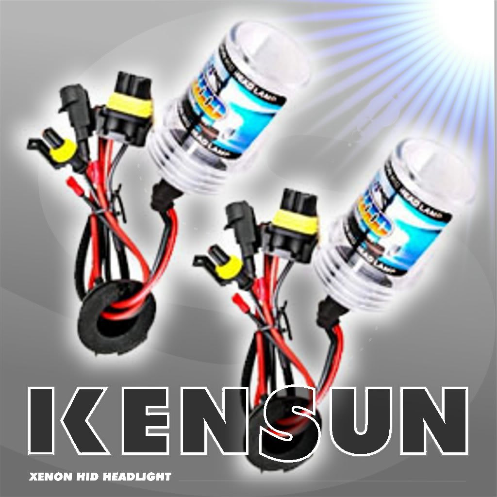 HID Xenon Headlight Conversion Kit by Kensun, H7, 30000K