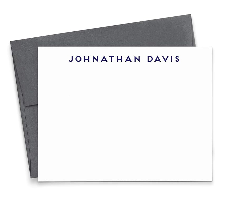 Personalized Stationery for men, Professional stationery