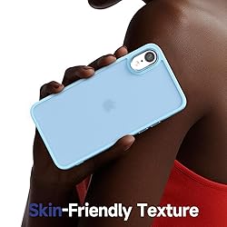 oakxco for iPhone XR Case Matte Clear, Translucent