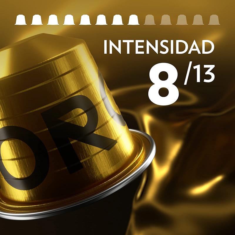 , Qualità Oro, 60 Cápsulas Café Compatibles Nespresso