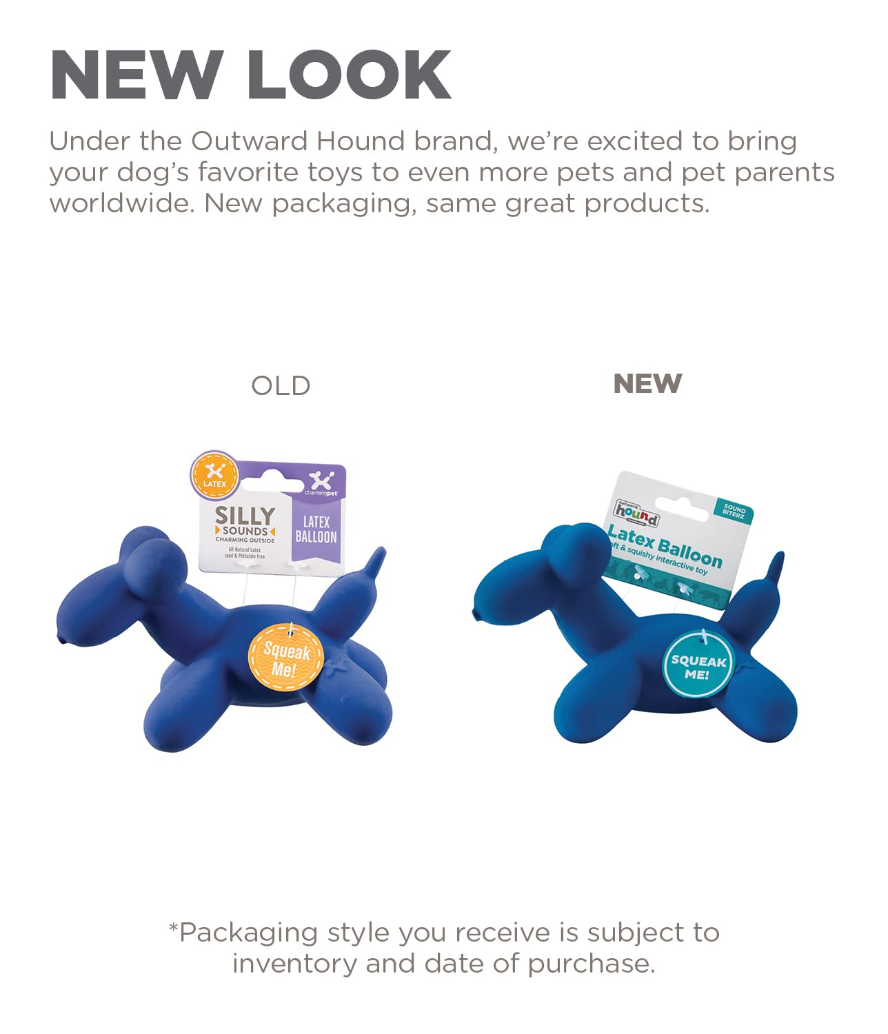 Charming Pet Latex Rubber Balloon Dog Squeaky Dog Toy, Large Pricepulse