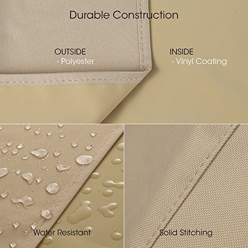 image for UNICOOK Gas Grill Cover 72 Inch, Outdoor Charcoal Barbecue Grill Cover