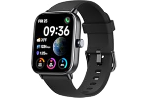 ENOMIR Smart Watch for Women Men with Bluetooth Call,Smartwatch with Alexa Built-in,Heart Rate SpO2 Sleep Monitor,5ATM Waterp